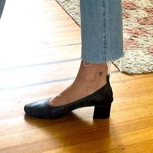 Everlane The Day Heels Heeled Ballet Flat